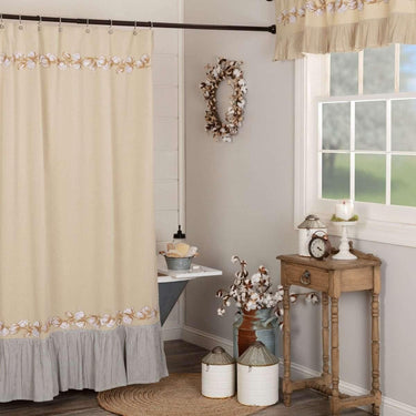 Ashmont Cotton Shower Curtain 72